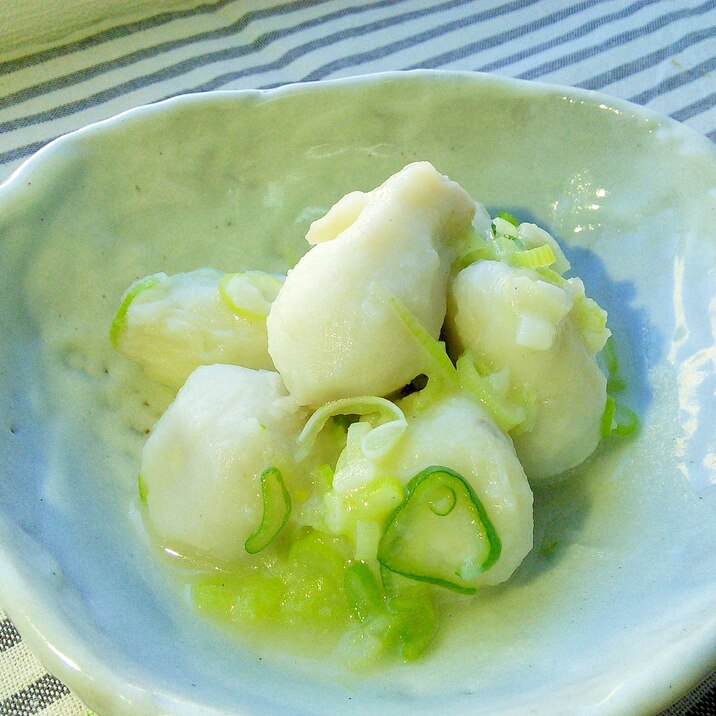 箸がすすむ海老芋のネギ塩煮物 レシピ 作り方 By レン 3541 楽天レシピ 箸がすすむ海老芋のネギ塩煮物 レシピ 作り方 By レン 3541 楽天レシピ